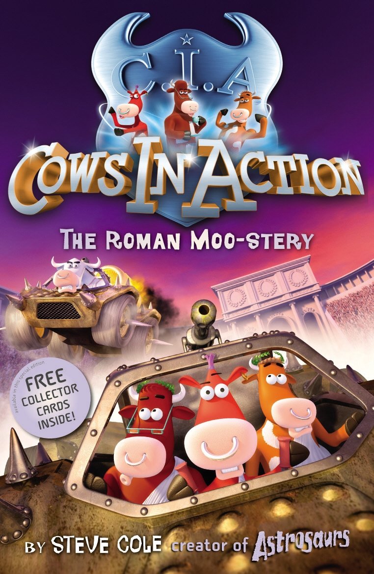Cows in Action 3: The Roman Moo-stery book