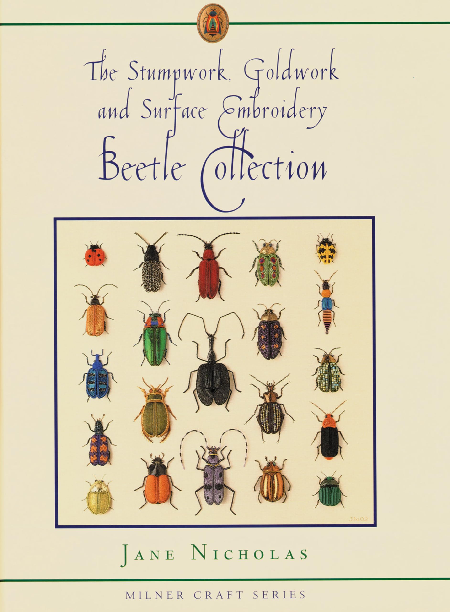 Stumpwork, Goldwork & Surface Embroidery Beetle Collection Hobbies & Crafts