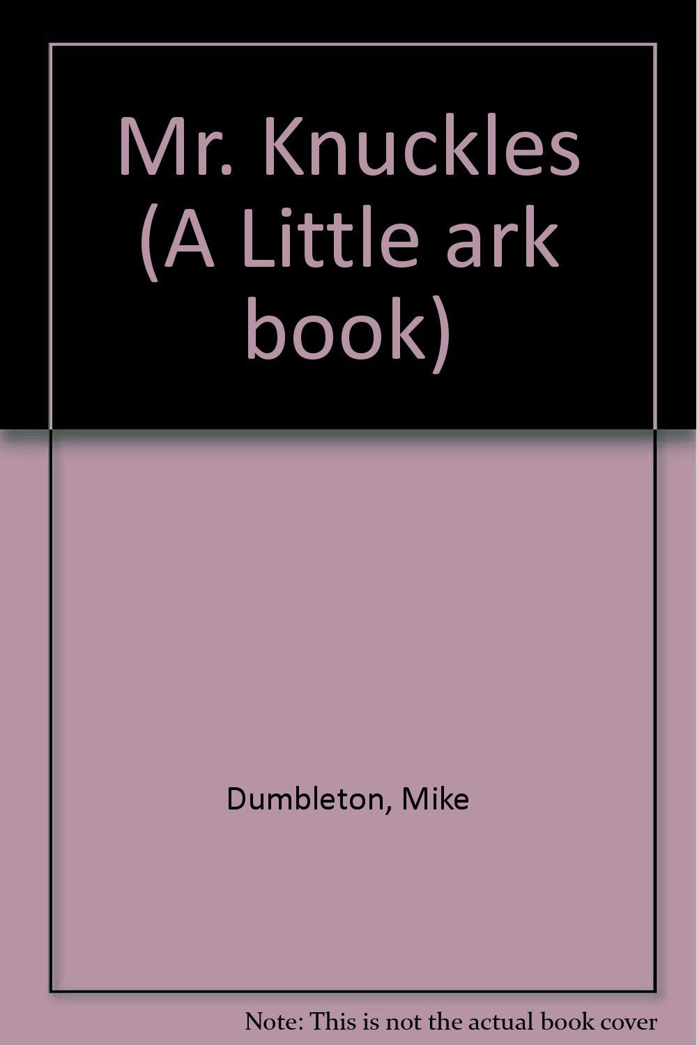 Mr Knuckles book
