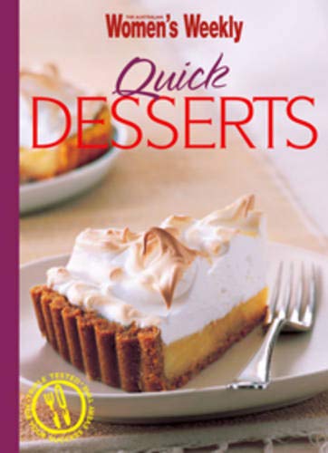 Quick Desserts book