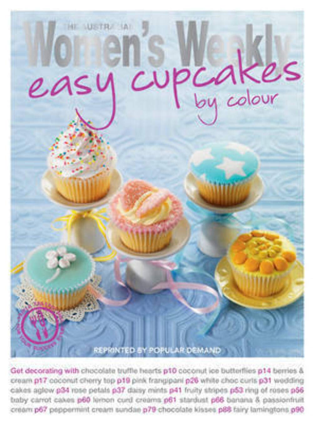 Easy Cupcakes by Colour (The Australian Women's Weekly: New Essentials) Leisure, Home & Garden