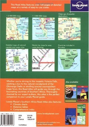 Southern Africa (Lonely Planet Travel Atlas) book