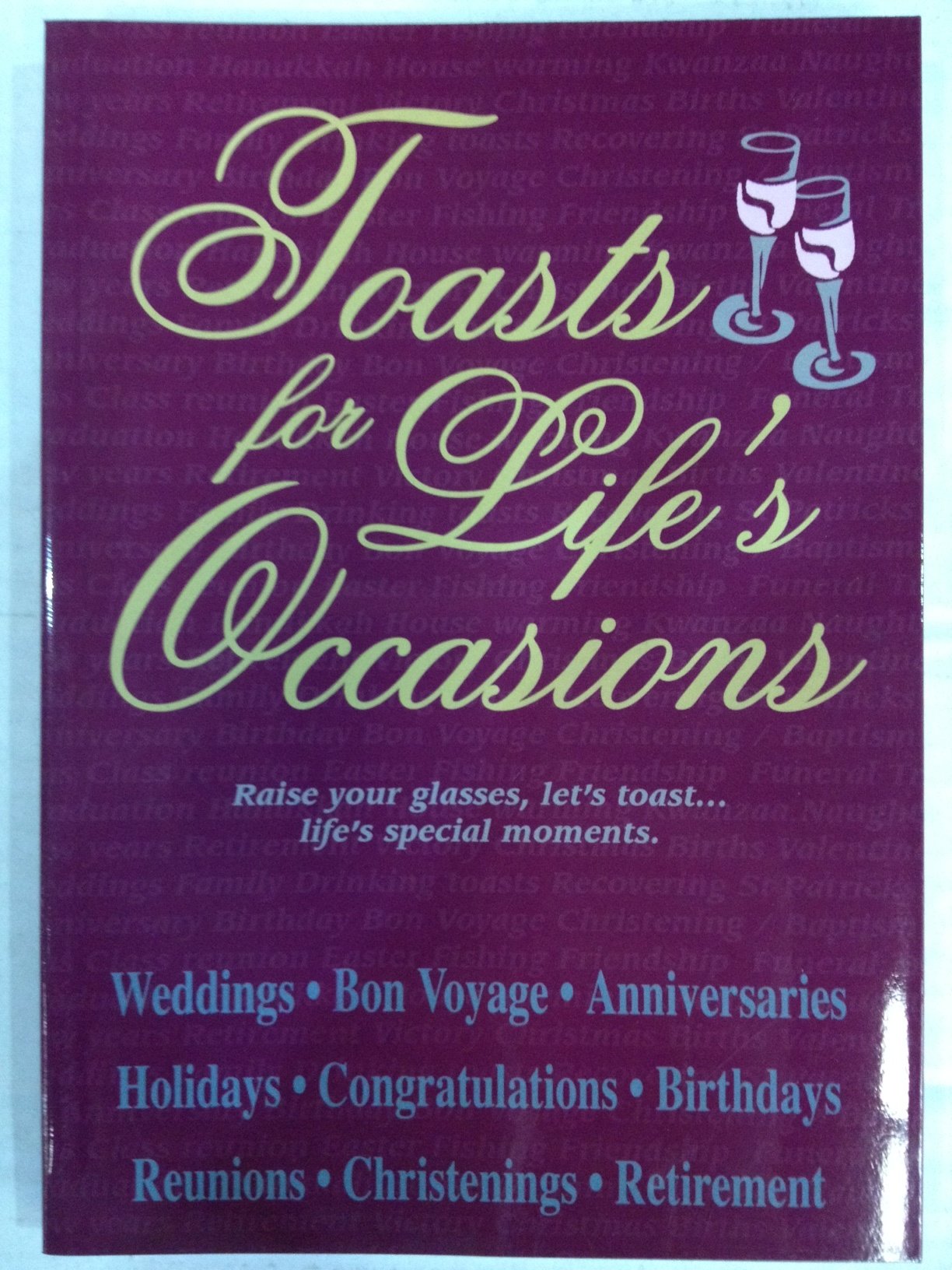 Toasts for Life's Occasions Books