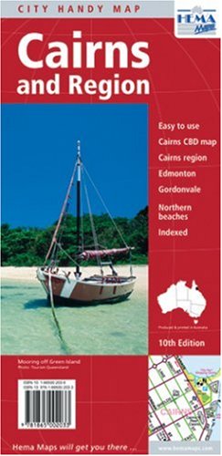 Carte routière : Cairns and Region (en anglais) book