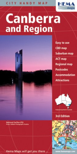 Canberra & region handy r/v (r) hema Maps & Plans