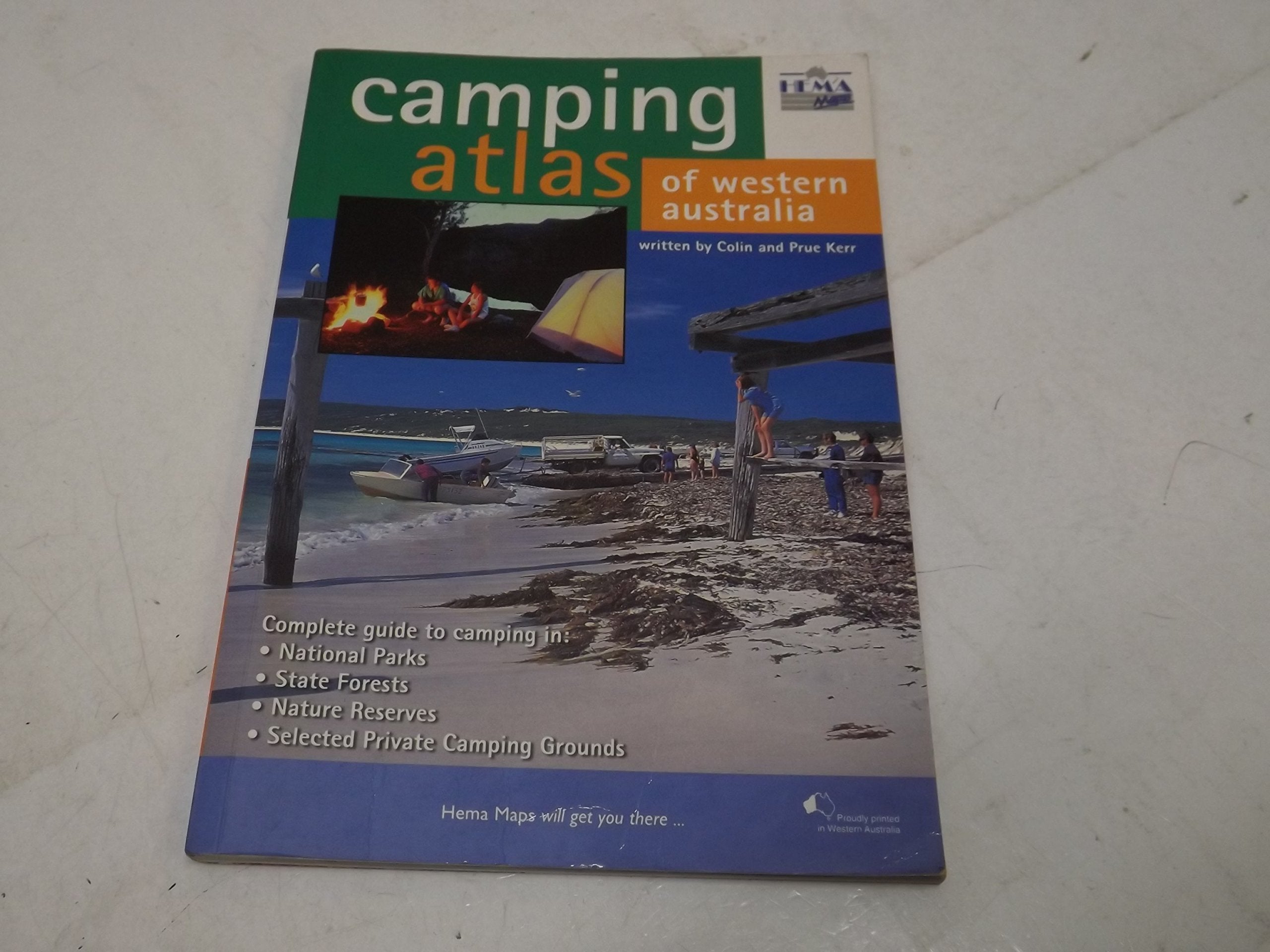 Camping atlas Western Australia B5 hema-SOLD OUT book