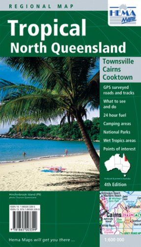 Tropical North Queensland NP GPS r/v hema-SOLD OUT Maps & Plans