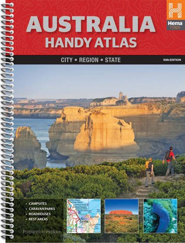 Australia Handy Atlas: Hema.A.002SP Leisure, Home & Garden