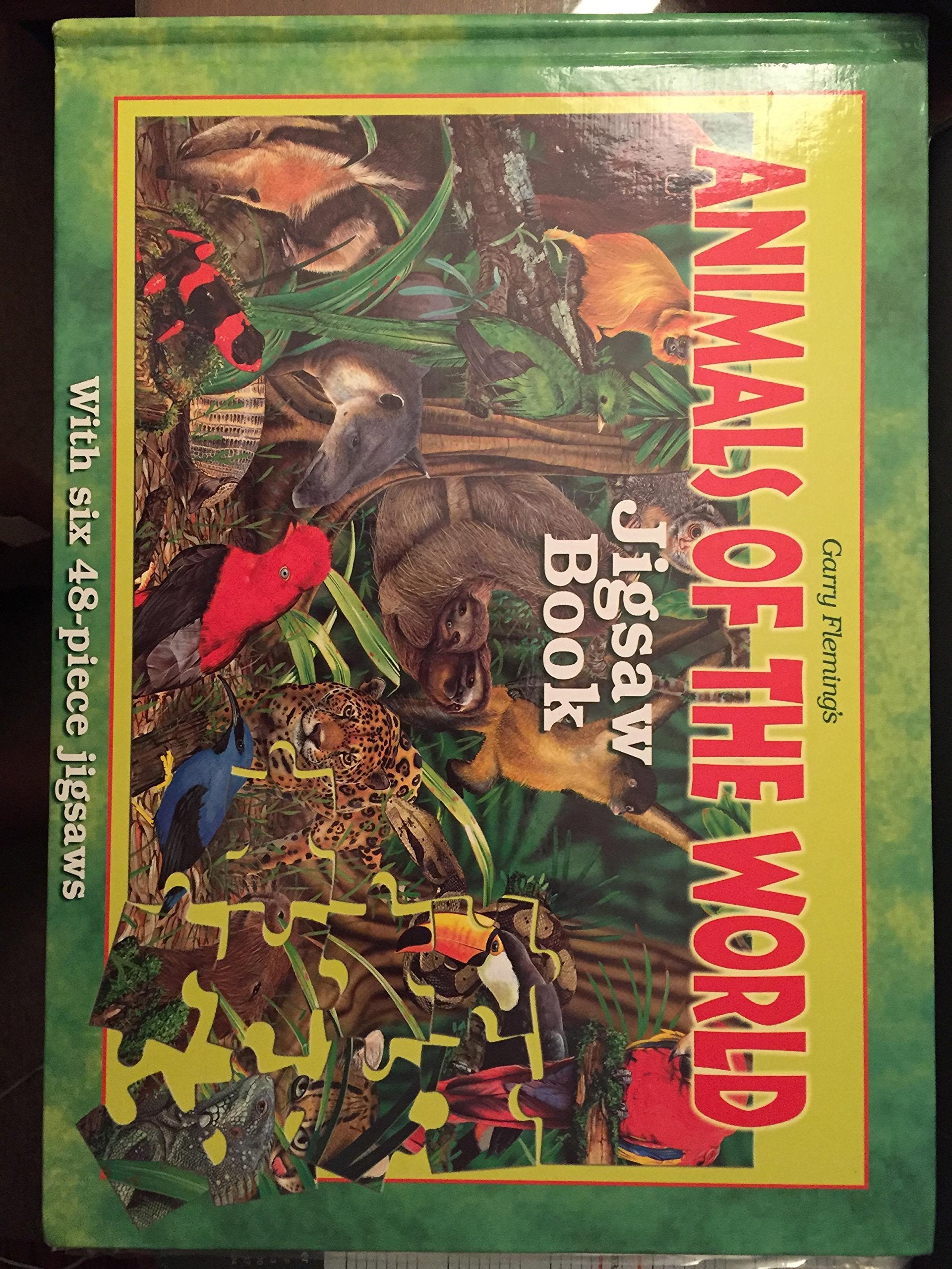 Animals of the World Jigsaw Book Tiptoi & Games