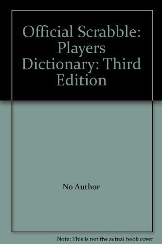 The Official Scrabble Players Dictionary - Third Edition book