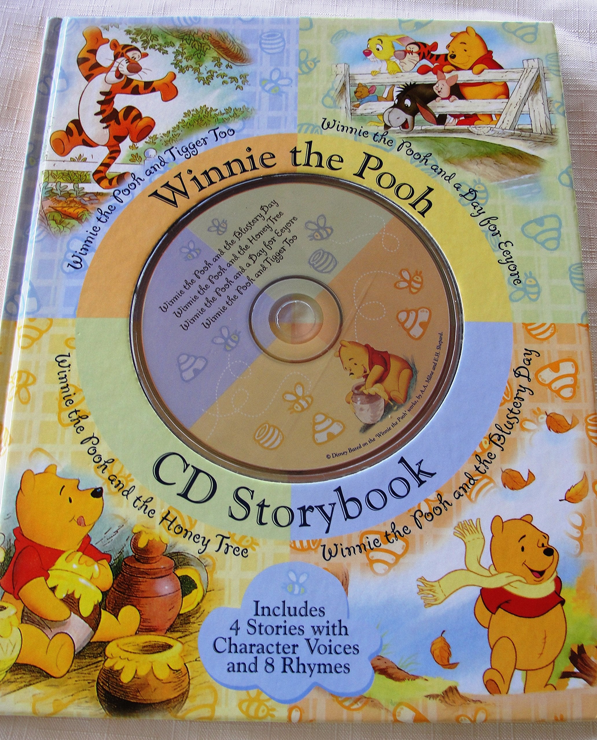 Winnie the Pooh Cd Storybook: Winnie the Pooh and the Blustery Day/Winnie the Pooh and the Honey Tree/ Winnie the Pooh and a Day for Eeyore/Winne the Pooh and Tigger Too Novels & Short Stories