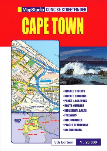 Concise Streetfinder Cape Town: A-Z Street Maps/ Streetfinders Maps & Plans