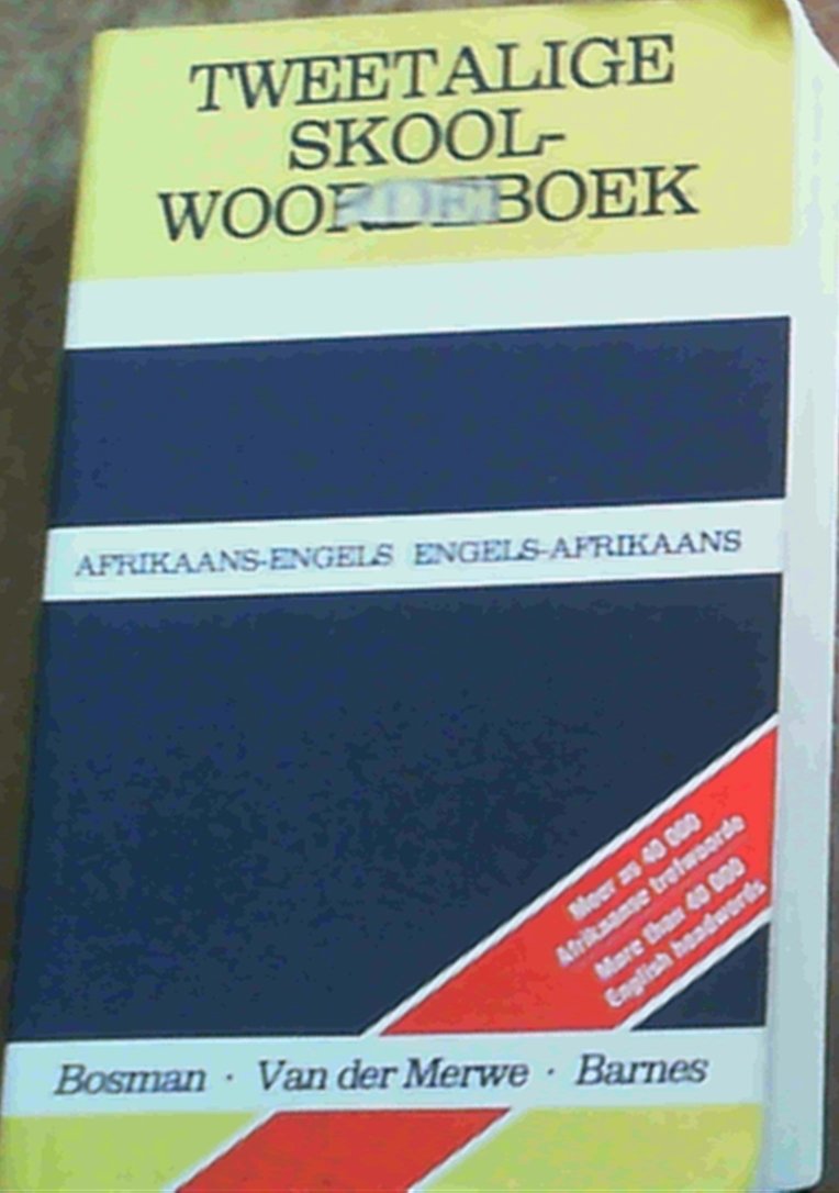 Afrikaans-English/English-Afrikaans School Dictionary Foreign Languages ​​& Dictionaries