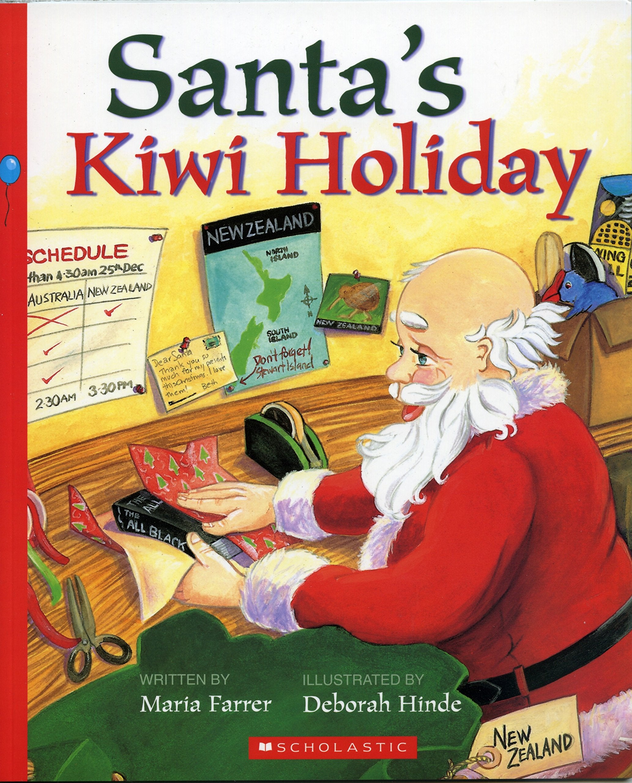 Santa's Kiwi Holiday Books