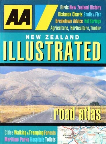 Automobile Association New Zealand Illustrated Road Atlas Leisure, Home & Garden