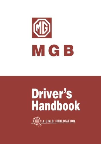 MG MGB Drivers Handbook: AKD3900C book