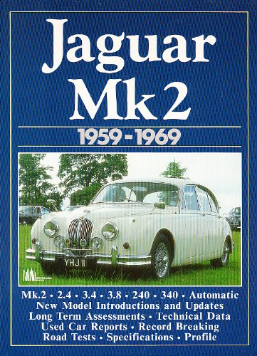 Jaguar Mk.II, 1959-69 (Brooklands Books Road Tests Series) Business & Technology