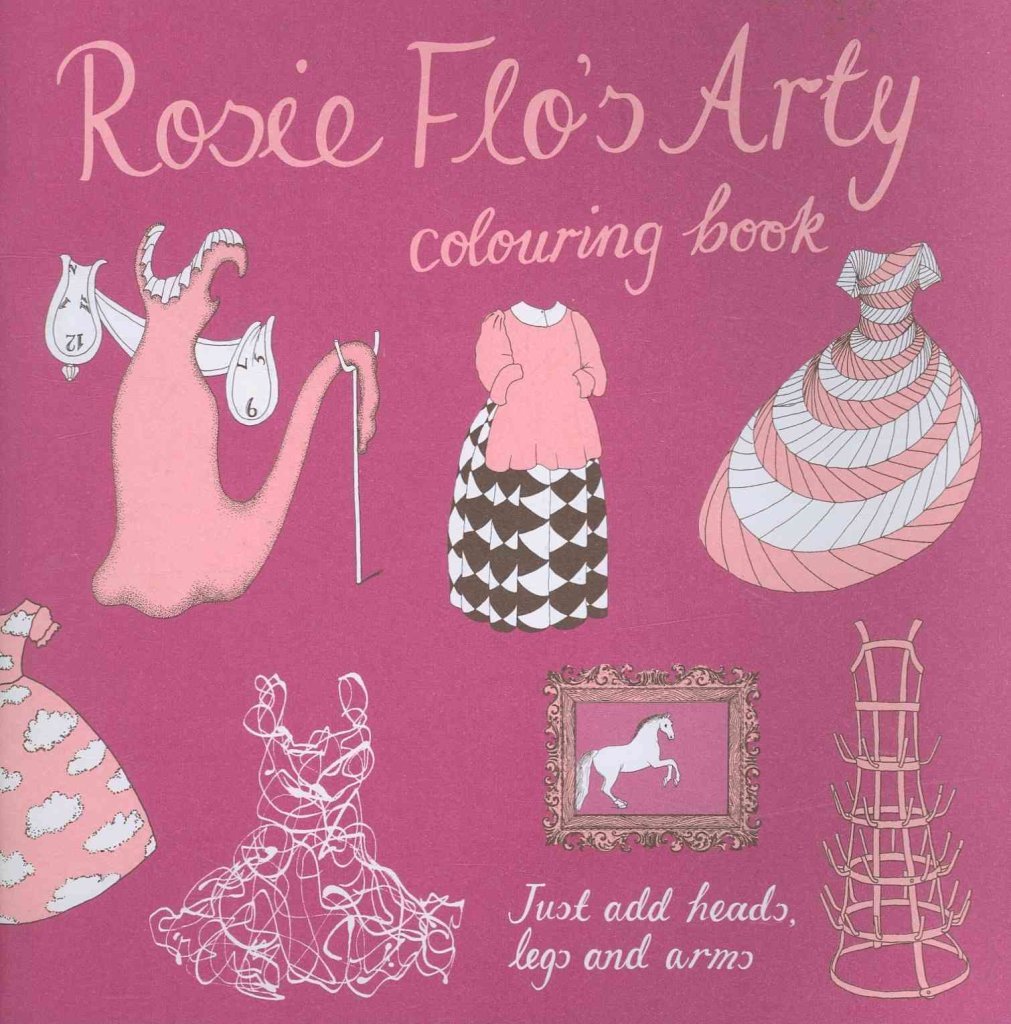 Rosie Flo's Arty Colouring Book book