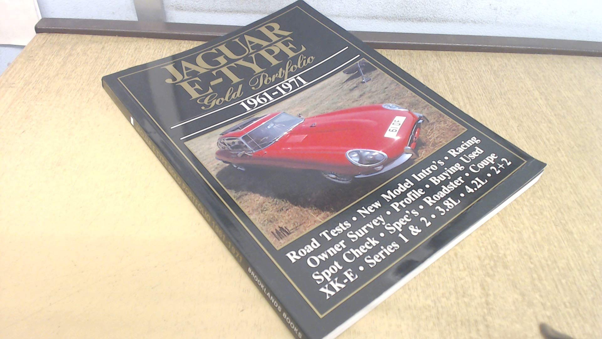 Jaguar E-Type: Gold Portfolio 1961-1971 (BROOKLANDS BOOKS) Leisure, Home & Garden