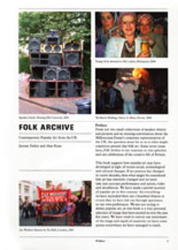 Folk Archive: Contemporary Popular Art from the Uk (Opus Projects S.) Film, Art & Culture