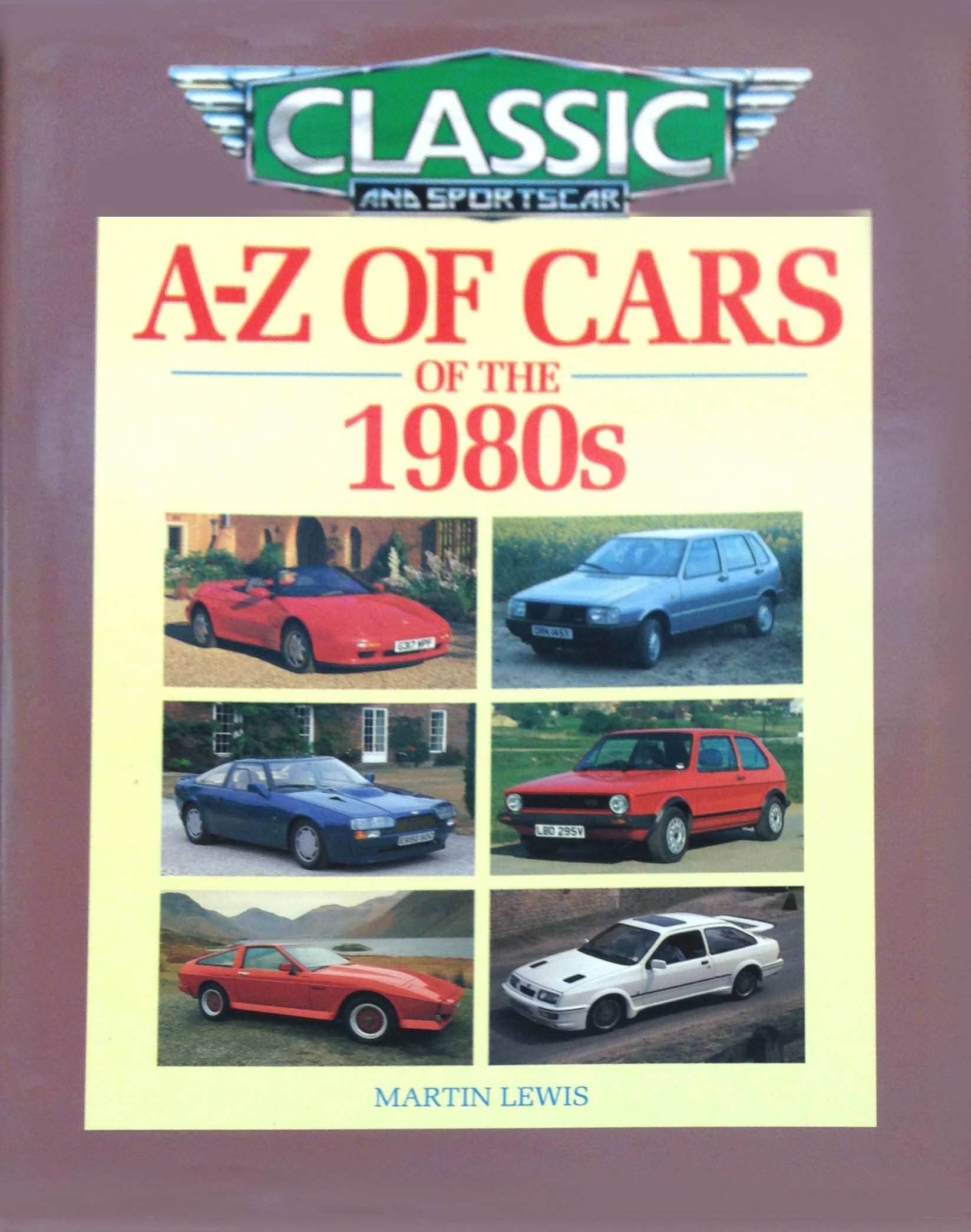 A-Z of Cars of the 1980s book