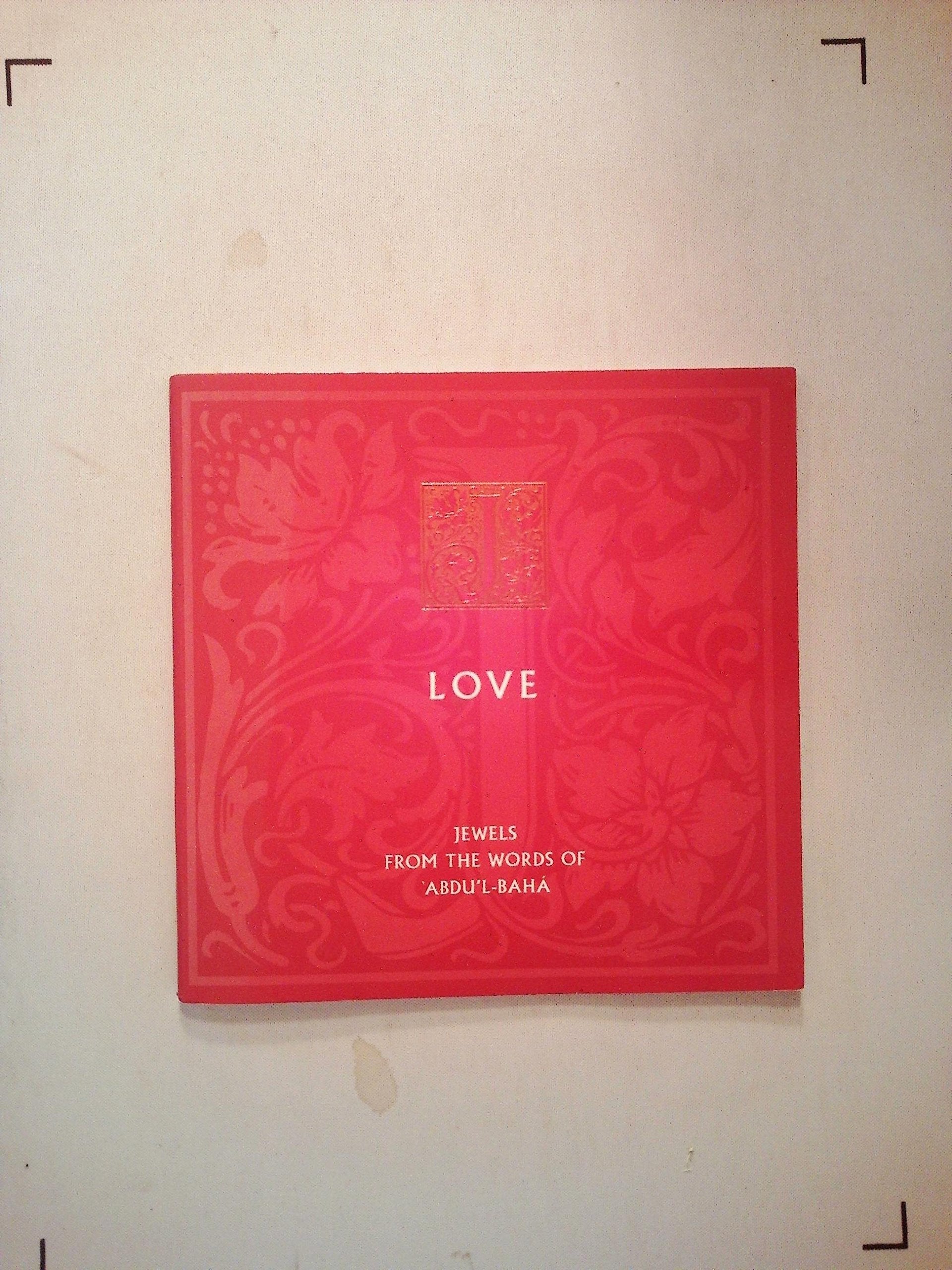 Love Jewels: From the Words of Abdu'l-Baha Religion & Esotericism