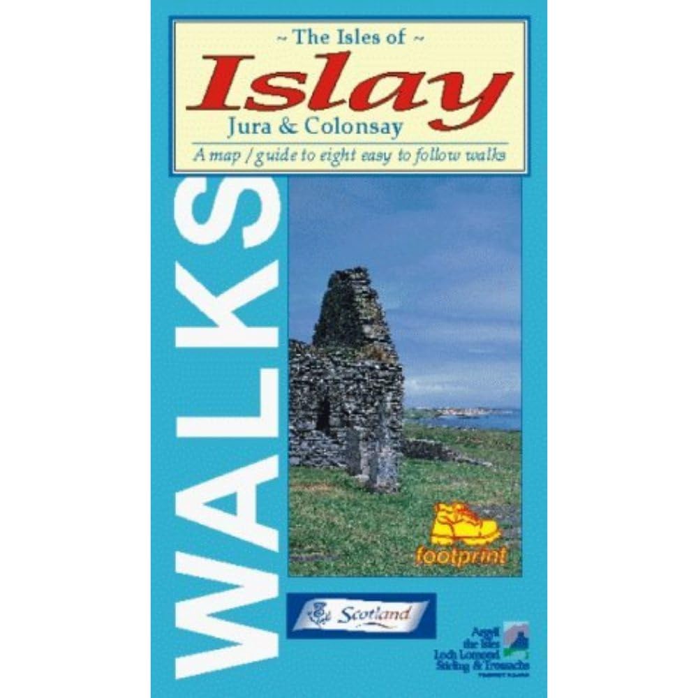 Isles of Islay, Jura and Colonsay: Map/guide to Eight Easy to Follow Walks (Footprint Walks S.) Leisure, Home & Garden