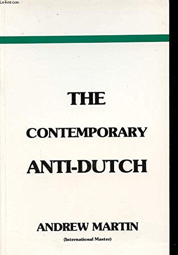 Contemporary Anti-Dutch Books