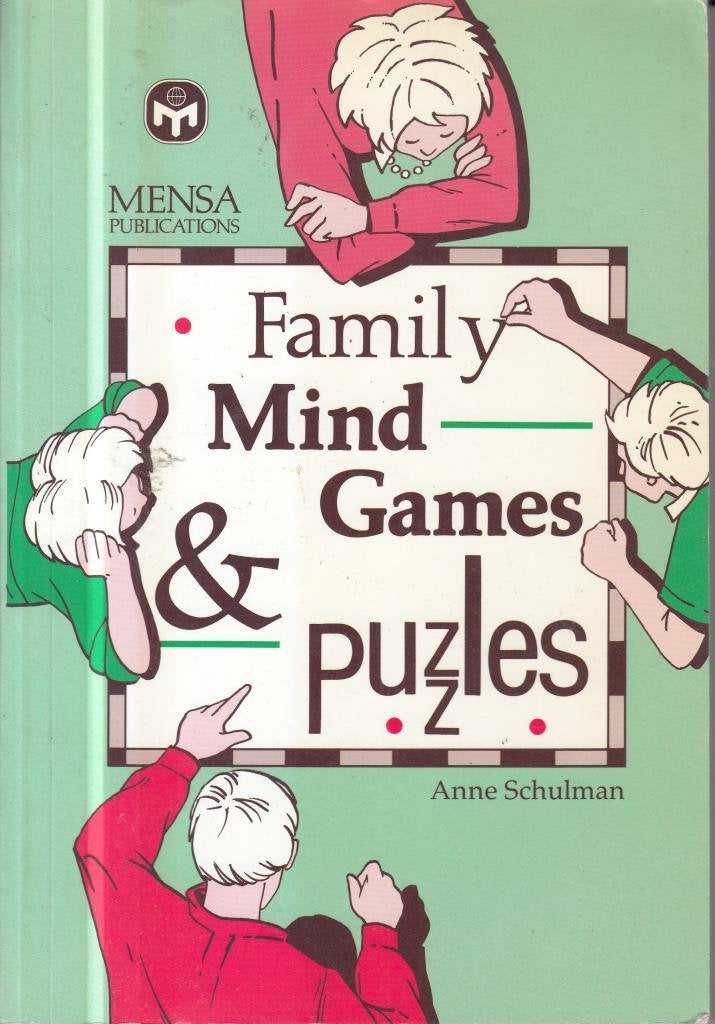 Family Mind Games and Puzzles Books