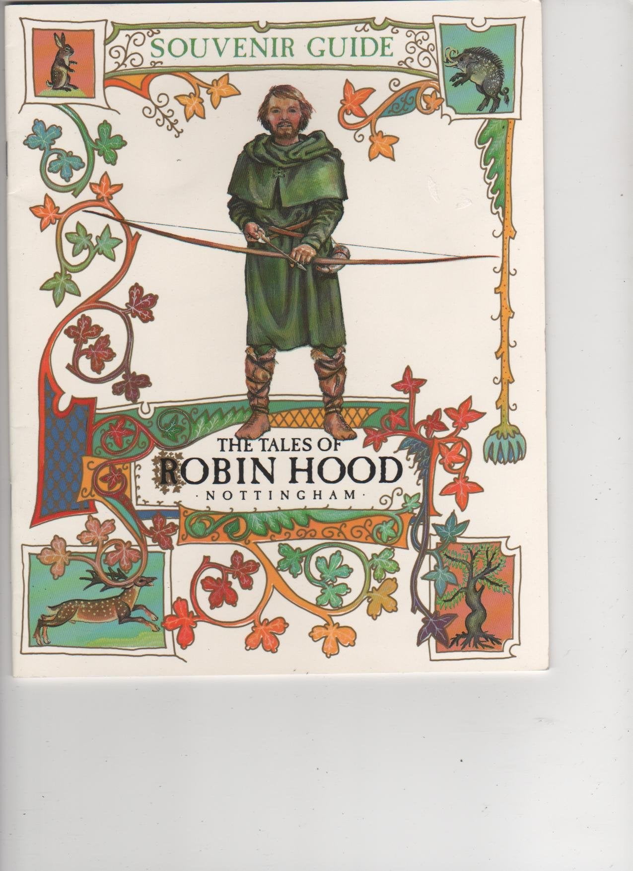 Souvenir Guide - The Tales of Nottingham, Robin Hood book