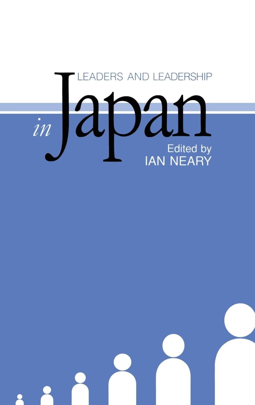 Leaders and Leadership in Japan Books