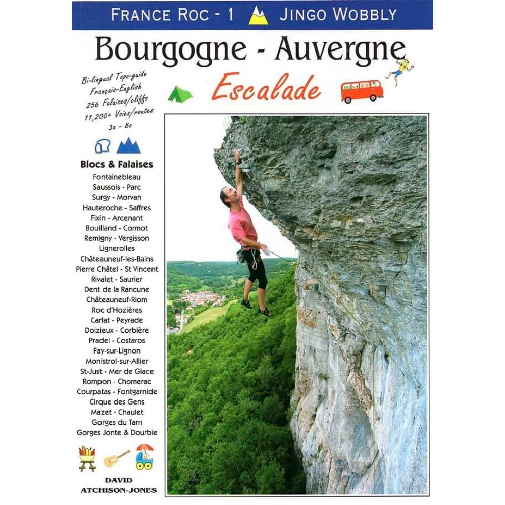 France Roc 1 Bourgogne - Auvergne book