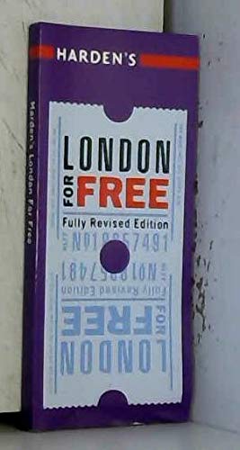 Harden's London for Free Leisure, Home & Garden
