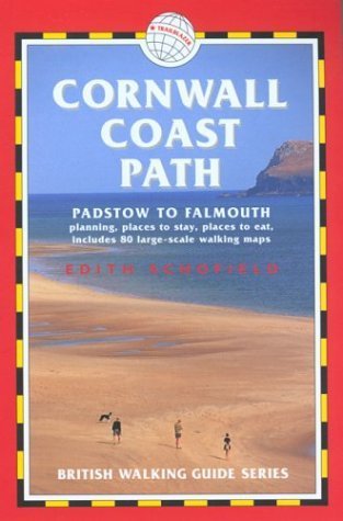 Cornwall Coast Path: Padstow to Falmouth Planning, Places to Stay, Places to Eat, Includes 80 Large-Scale Walking Maps (British Walking Guides) Leisure, Home & Garden