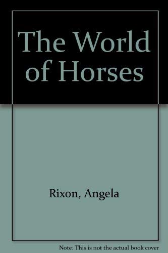The World of Horses book