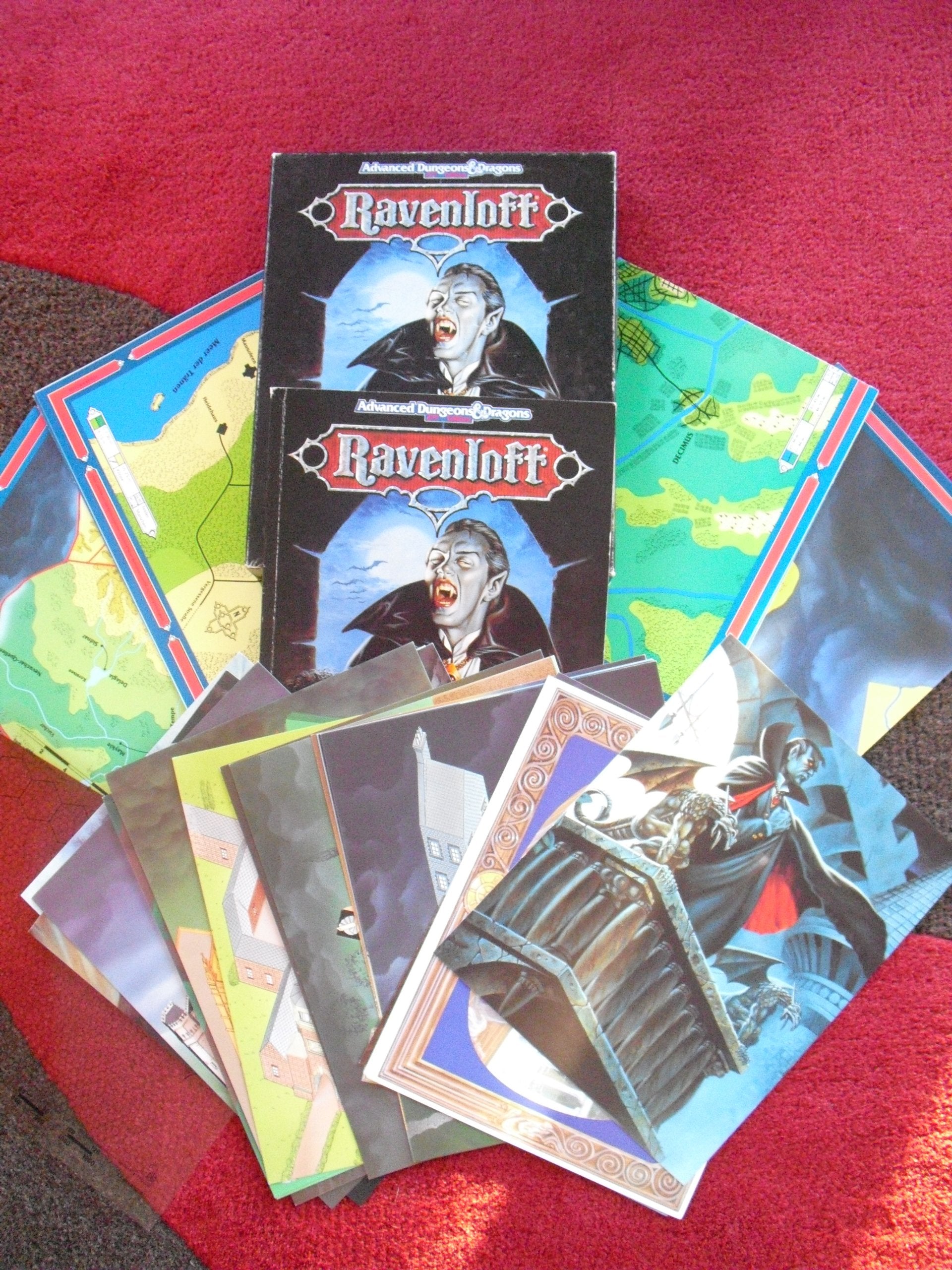 AD&D Ravenloft: Rabenhorst - Das Reich des Schreckens. Grundbox der Ravenloft Kampagne Books