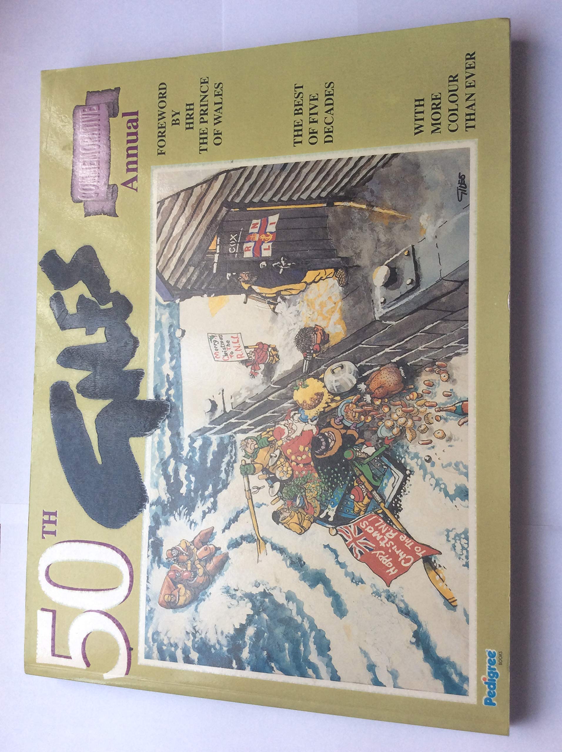GILES 50TH COMMERATIVE ANNUAL: 50th Annual (Cartoons) book