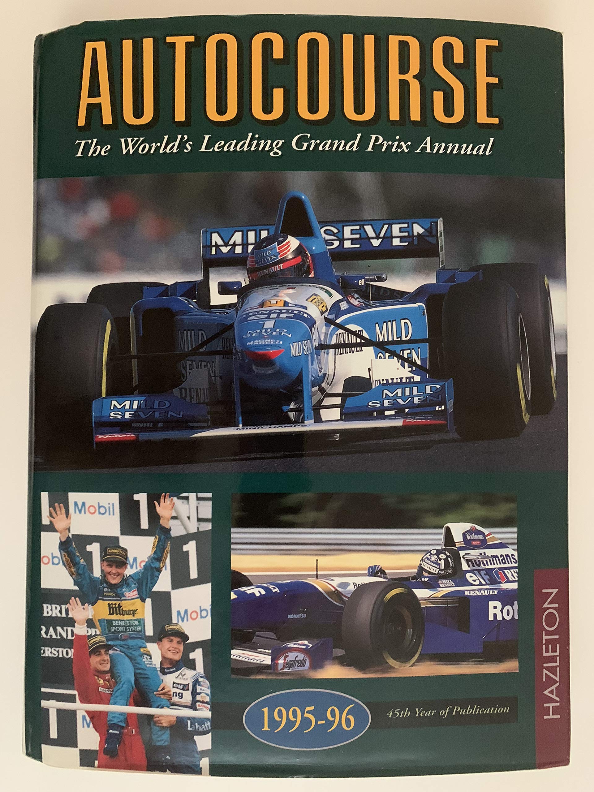 Autocourse - The World's Leading Grand Prix Annual 1995-96 book