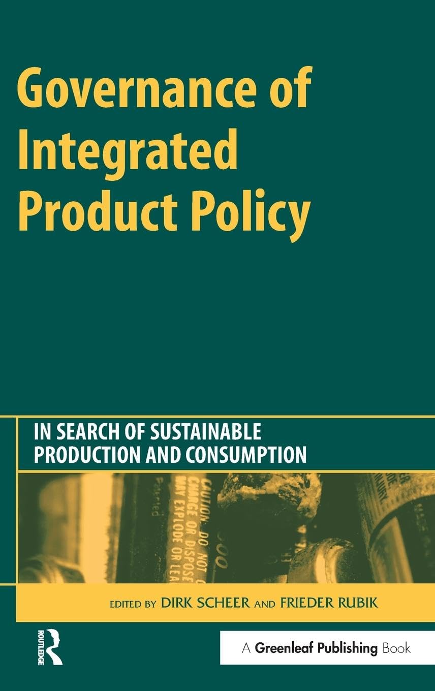 Governance of Integrated Product Policy Business, Finance & Career