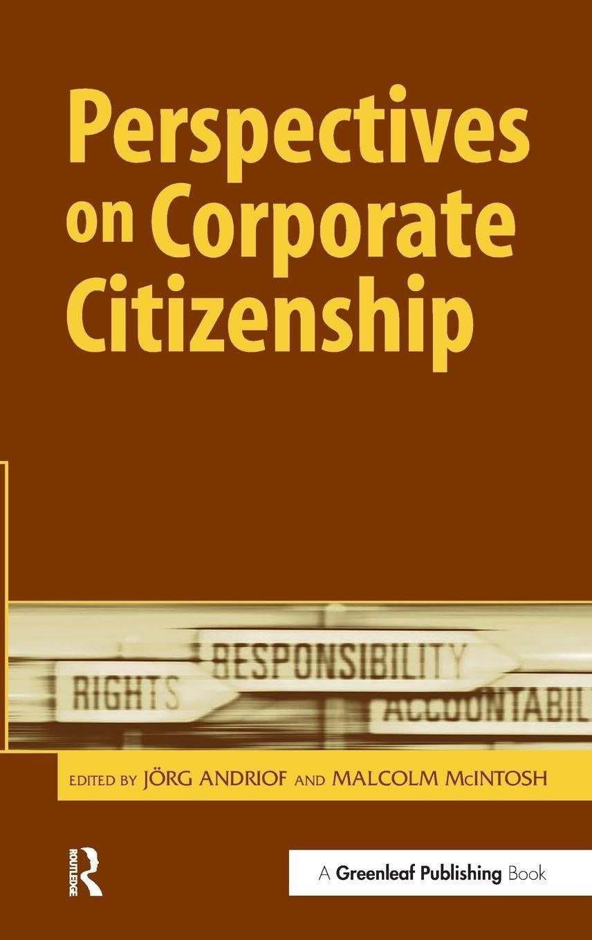 Product Image: Perspectives on Corporate Citizenship