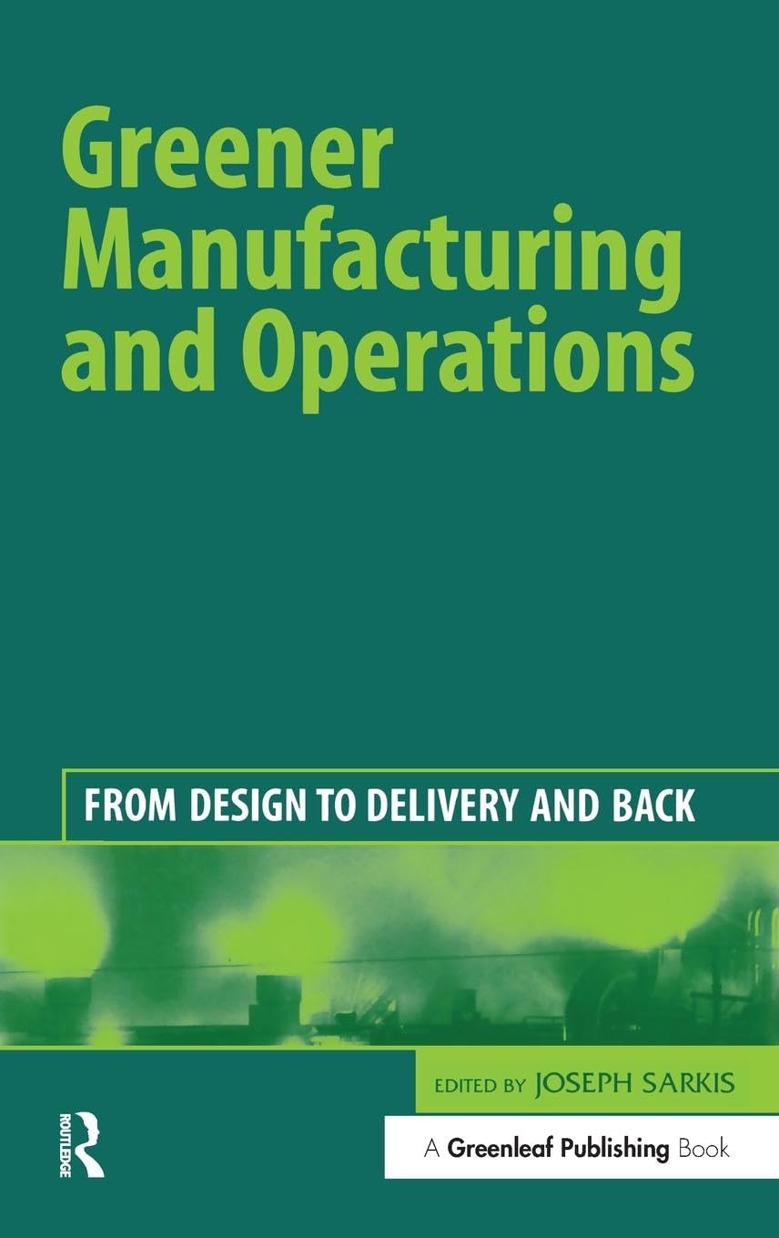 Product Image: Greener Manufacturing and Operations