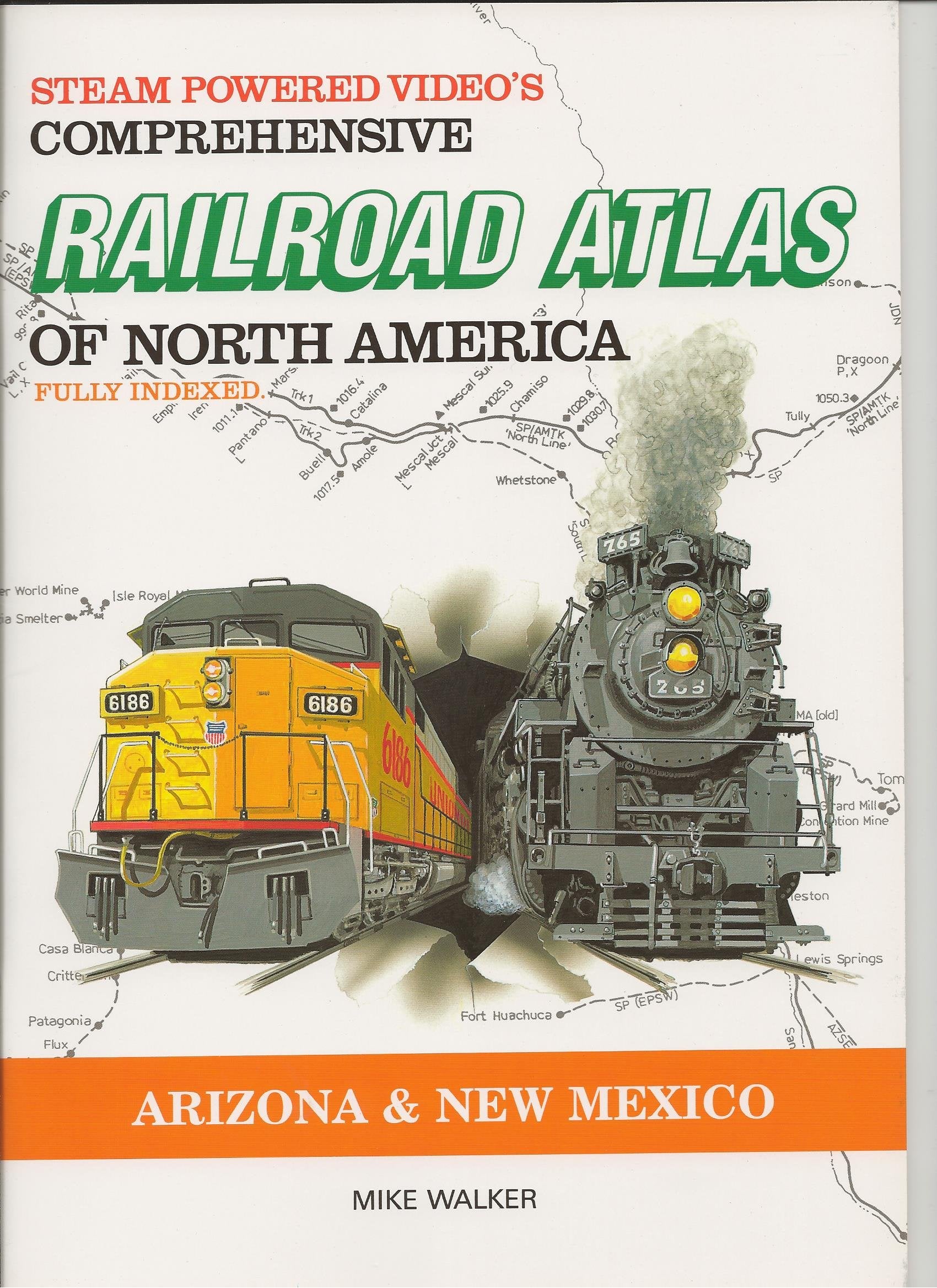 Steam Powered Video's Comprehensive Railroad Atlas of North America: Arizona and New Mexico Business, Finance & Career