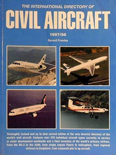 The International Directory of Civil Aircraft 1997/98 Books