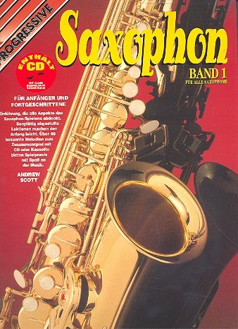 Progressive Saxophon Band 1(+CD): für alle Saxophone Music