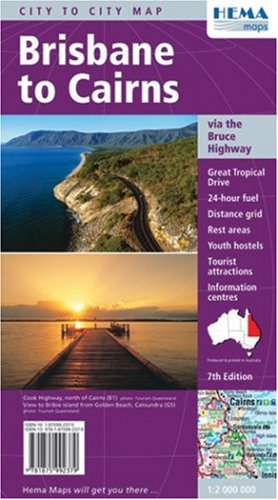 Brisbane to Cairns (via Bruce Highway) r/v hema-N07/2014 Maps & Plans