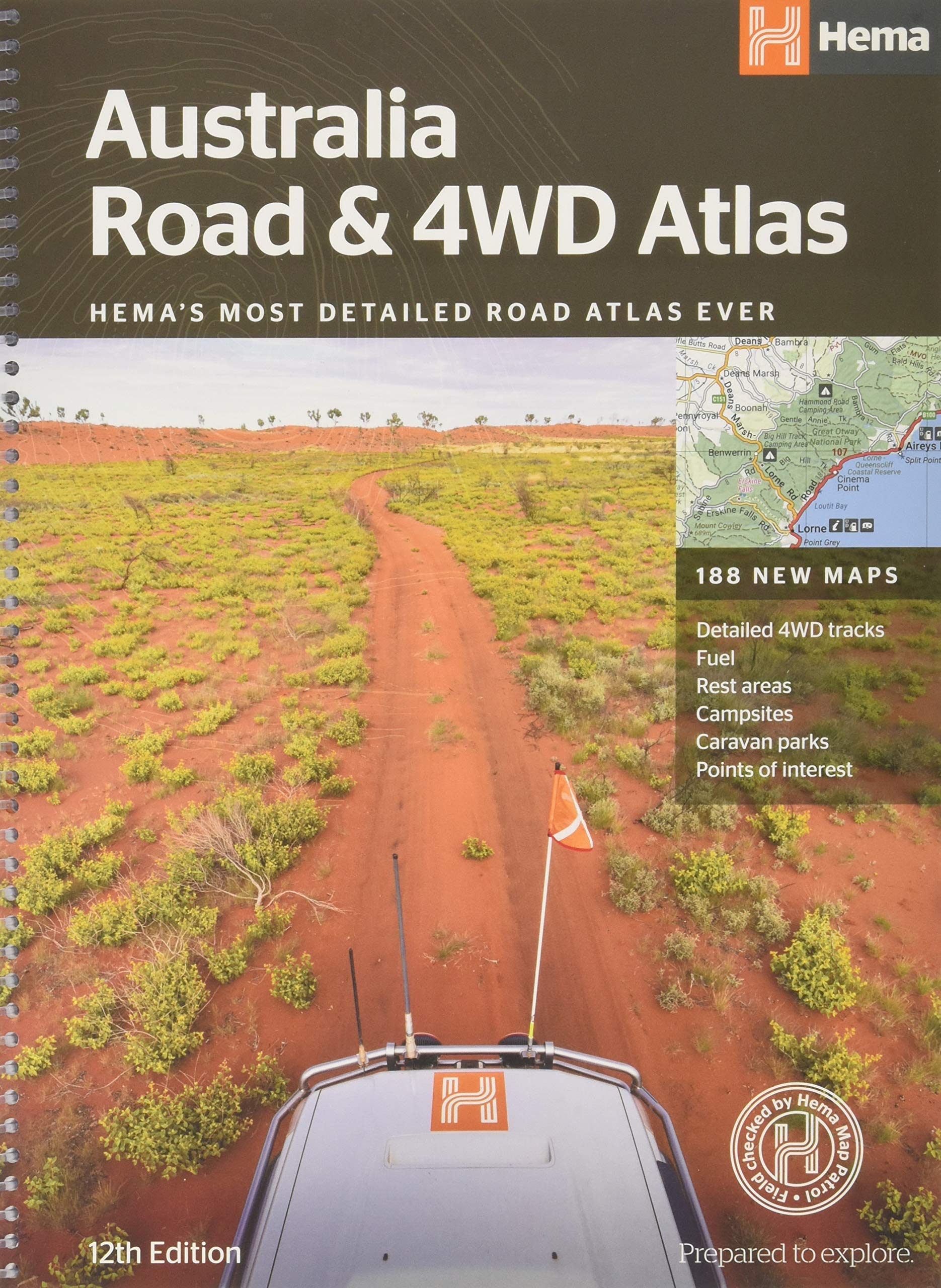 Maps, H: Australia Road & 4wd Atlas Leisure, Home & Garden