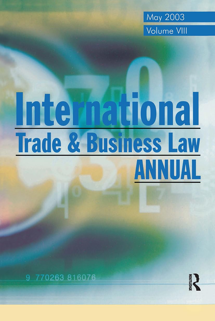 International Trade and Business Law Review Law