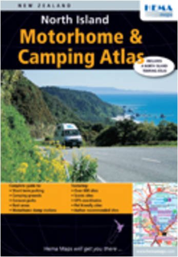 Nieuw-Zeeland Noordereiland-moterhome-&-camping-atlas-UITG. Leisure, Home & Garden