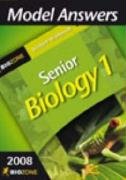 Senior Biology 1 Student Workbook: Model Answers 2008 Natural Sciences