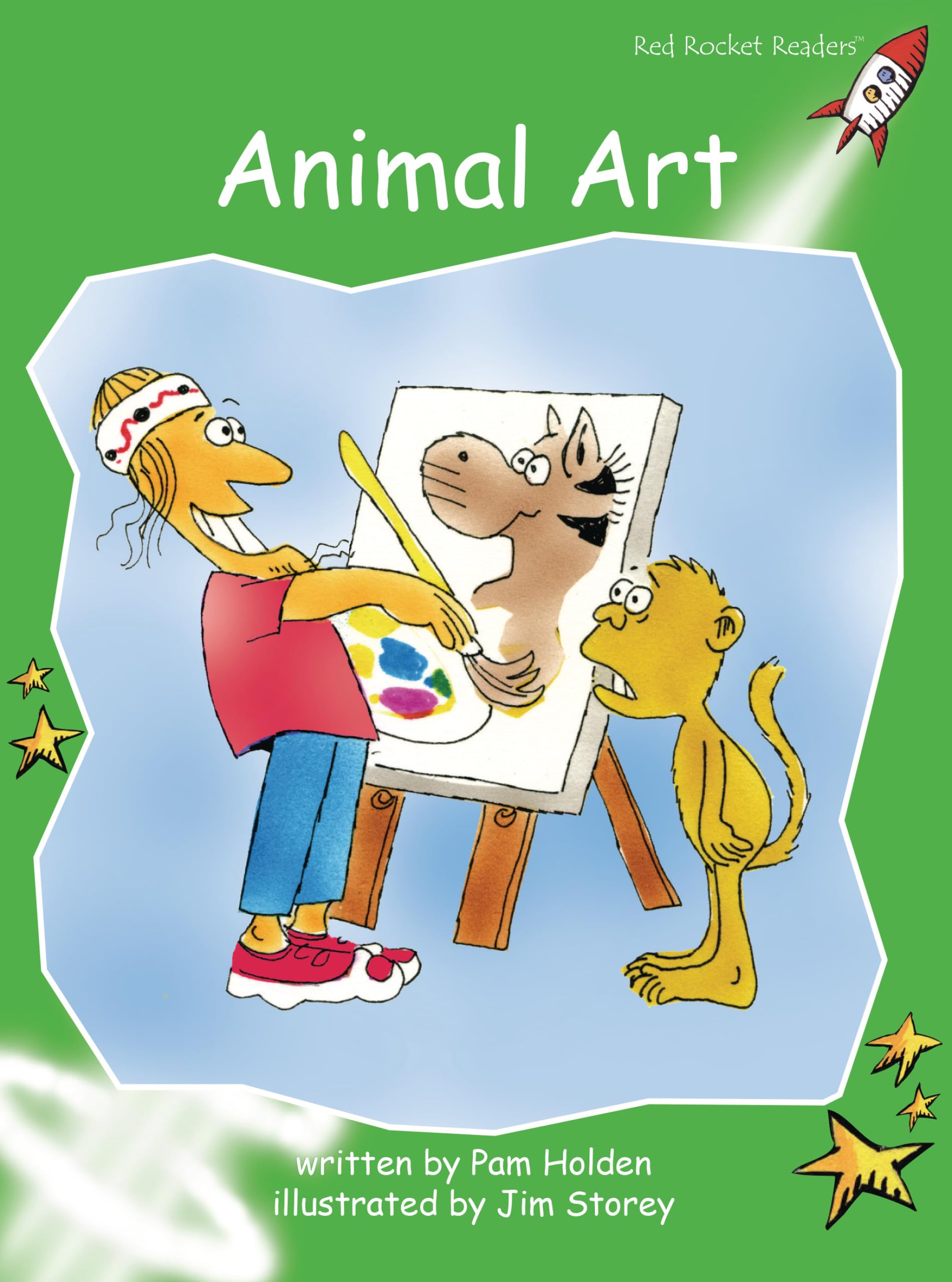 Red Rocket Readers: Early Level 4 Fiction Set B: Animal Art Foreign Languages ​​& Dictionaries
